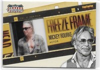 Mickey Rourke Freeze Frame Cel Card
