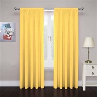 SR1649  Pairs to Go Cadenza Yellow Curtains