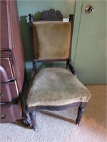 VICTORIAN PARLOR SIDE DINING CHAIR