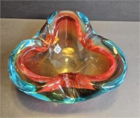 Vintage Italian Murano Glass Bowl Ashtray