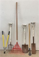 Selection of Lawn Tools