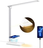 sympa Desk Lamp  LED Lamp with Charger  BLACK