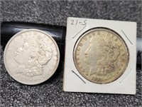 *1921 (D & S) Morgan Silver Dollar (2)