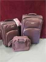 3 PIECE SET OF MCBRINE LUGGAGE