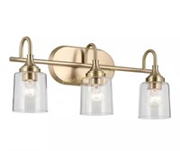 KICHLER $125 Retail Erta 24" 3L Bath Vanity Light