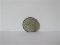 1968 CANADIAN 25 CENTS SILVER COIN