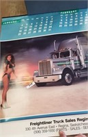 12 Month Truck Calendars 1987 & 1988