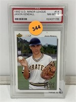 Psa 8 1992 Ud Minor League Jason Kendall #14