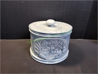 Vintage Hershey Mold 3D Ceramic Doom Cake Plate