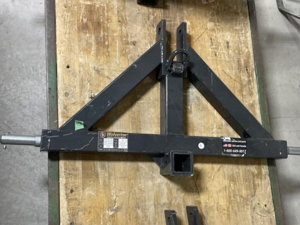 Unused 2024 Tractor Class 2 Quick Hitch Attachment