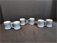 Vintage Hershey Mold 3D Ceramic Coffee Cup Set