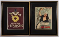 MINIATURE ITALIAN POSTERS (2)