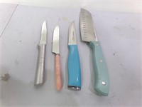 Mixed lot 4 knifes