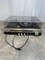 Sanyo Cassette and Vinyl Record Stereo Player