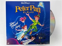 Autograph COA Peter Pan Laser Disc