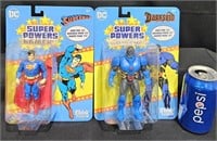 Sealed Super Powers Figures Superman & Darkseid