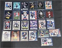 25 Tom Brady Football Card Lot