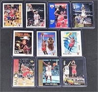 10 Vintage Michael Jordan Basketball Cards