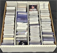 Huge 4 Rows Assorted Sports Cards