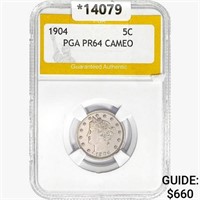 1904 Liberty Victory Nickel PGA PR64 CAMEO