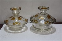 A Dual Use Perfume Bottle and Bottle with Lid