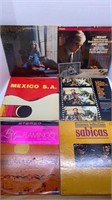 Album lot- CAROLE KING, MOZART, MEXICO, SABICAS,