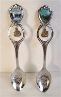 2 - Utah Souvenir Spoons