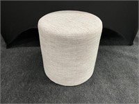 Upholstered Drum Ottoman/Foot Stool