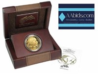 2010-W 1 oz Proof Gold Buffalo (w/Box & COA)