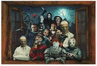 CCWACPP Horror Window Poster Canvas  16x24inch
