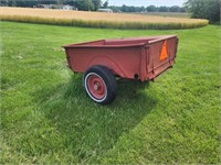 Old Chevrolet truck bed trailer(no title)