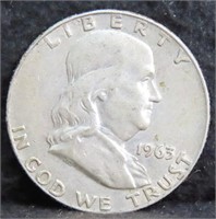 1963-D FRANKLIN HALF DOLLAR