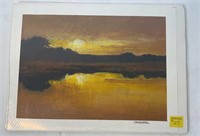 Original Sunset Painting by R. Michael Shannon