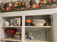 Misc Dishes (Top 2 Shelves)