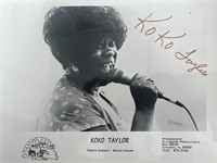 Koko Taylor signed photo