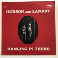 Hudson and Landry Hanging in there signed album