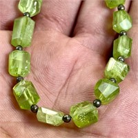 46 CTs Beautiful Drilled Peridot Beads