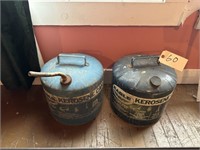 2 Kerosene Cans