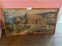 Large Picture – Farm Scene