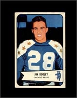 1954 Bowman #121 Jim Dooley VG to VG-EX+