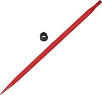 49" Red Coated Bale Fork,  Fit for Bobcat Tractors
