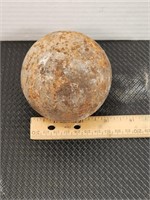 Vintage cannon ball 3in