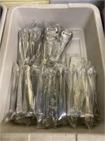 Lot of 30- Stainless Ice Tongs