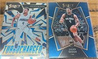 Two 2021 Jalen Suggs Select Panini