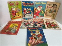 Vintage Christmas Comic Books Lot.