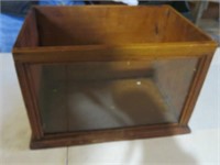 EARLY DISPLAY BOX WITH GLASS