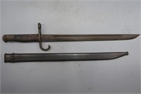 MILITARY RIFLE BAYONET W/ SHEATH