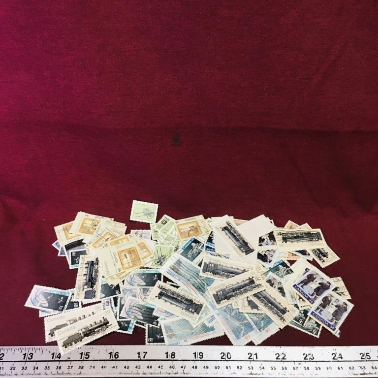 Large Lot Of Assorted Canada Postage Stamps