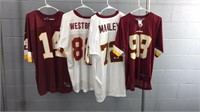 4x The Bid Sports Jerseys - Sizes In Photos