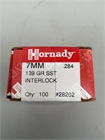 Hornady 7mm 139 Grain SST Interlock Bullets